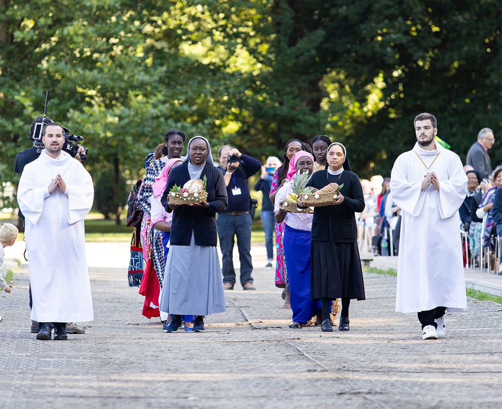 Groupe de jeunes en plein Air