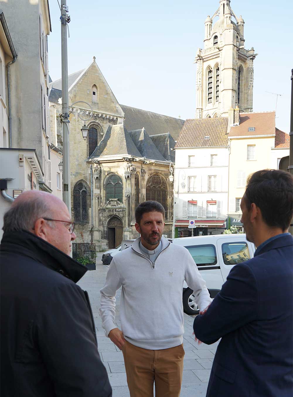 Groupe de jeunes en plein Air