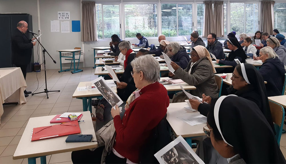 Groupe de jeunes en plein Air